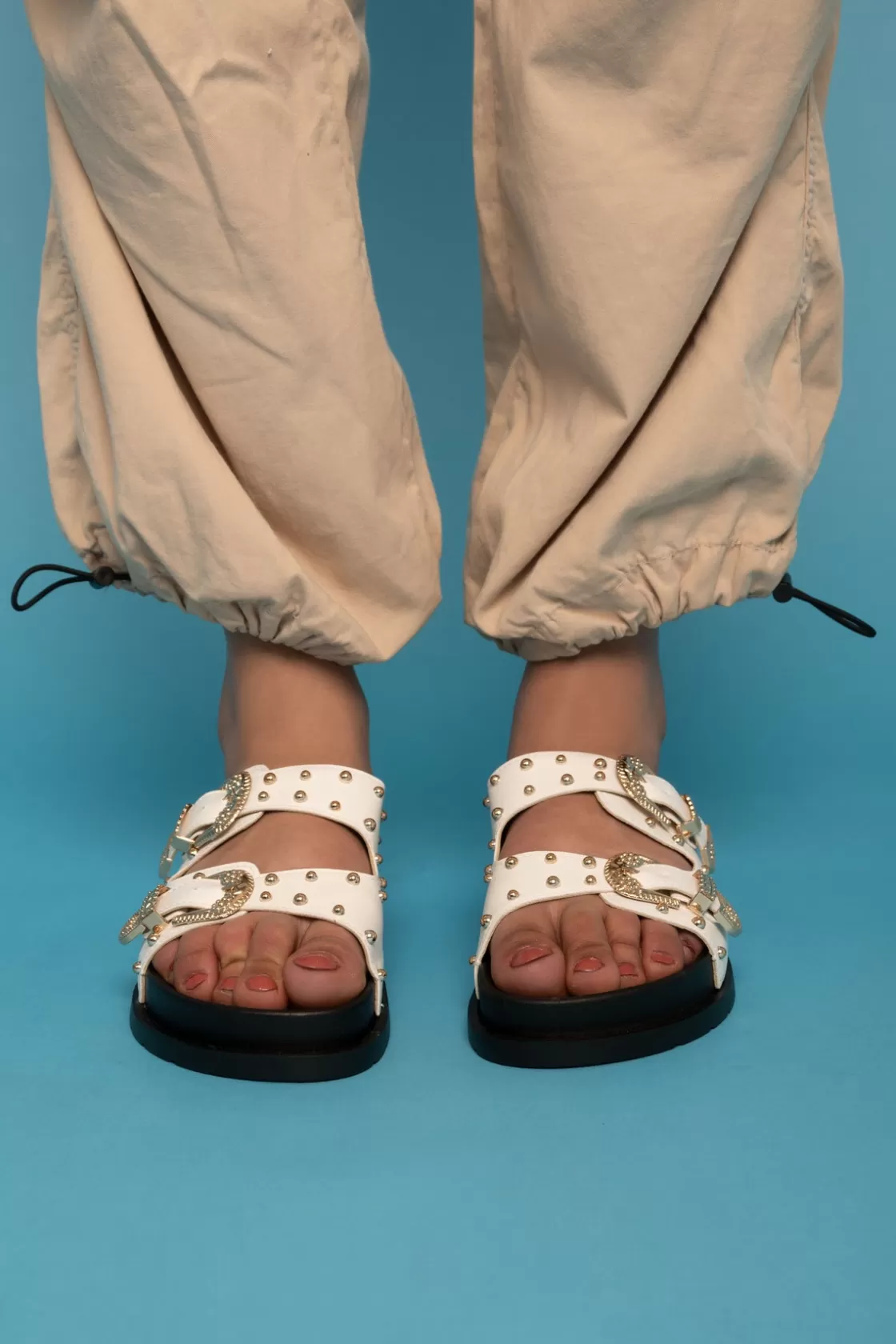Sandals*BREE Vintage Charm Sandals - White
